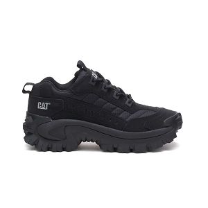 Black / Grey Men's Caterpillar Intruder Sneakers | US-468952OEW