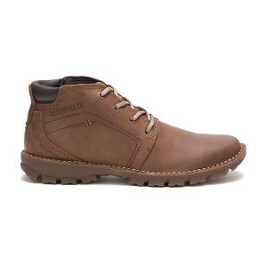 Brown Men's Caterpillar Transform 2.0 Soft Toe Boots | US-968325BXF