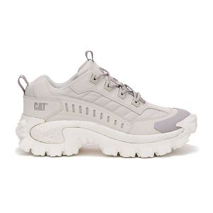 Grey / Beige Men's Caterpillar Intruder Sneakers | US-786059WLF