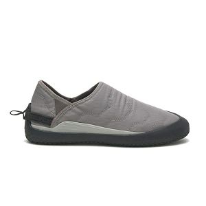 Grey / Black Men's Caterpillar Crossover Sneakers | US-642189JGP