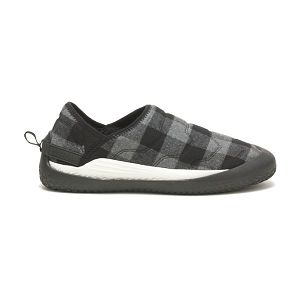 Grey / Black / White Women's Caterpillar Crossover Sneakers | US-403869QKB