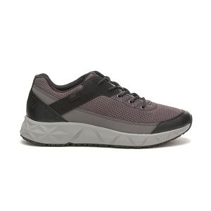 Grey / White Men's Caterpillar ProRush Speed FX Soft Toe Shoes | US-078239YAZ