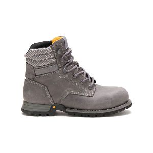 Grey Women's Caterpillar Paisley 6" Steel Safety Boots | US-918265JZI