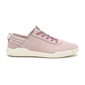 Pink / White Men's Caterpillar CODE Hex Sneakers | US-128907OHI