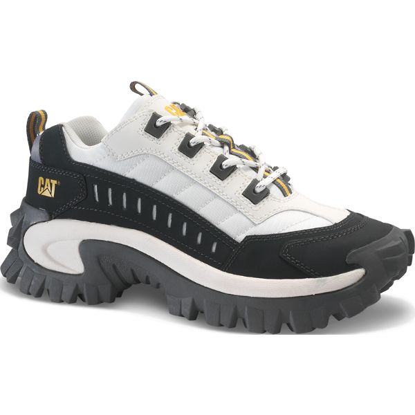 Beige / Black Men's Caterpillar Intruder Sneakers | US-751964WVK