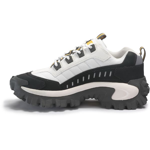 Beige / Black Men's Caterpillar Intruder Sneakers | US-751964WVK