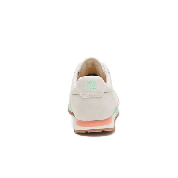 Beige / Green Men's Caterpillar CODE Ventura Sneakers | US-694280OJW