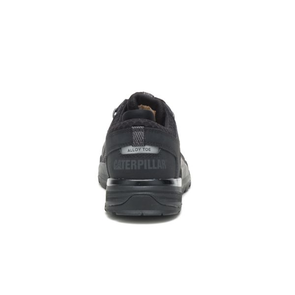 Black Men's Caterpillar Bolt Alloy Safety Shoes | US-364907ERH