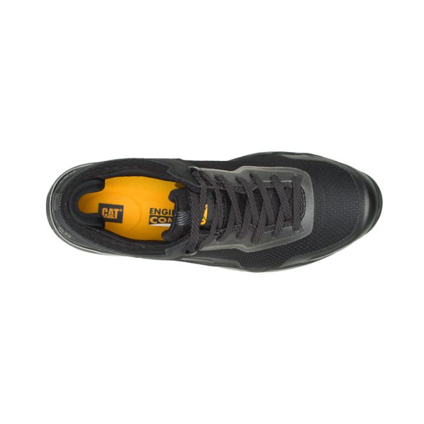 Black Men's Caterpillar Bolt Alloy Safety Shoes | US-364907ERH