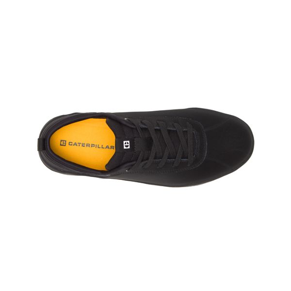 Black Men's Caterpillar CODE Hex Sneakers | US-938162UJG