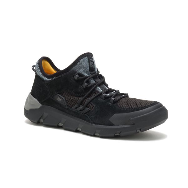 Black Men's Caterpillar Crail Sneakers | US-830245FKJ