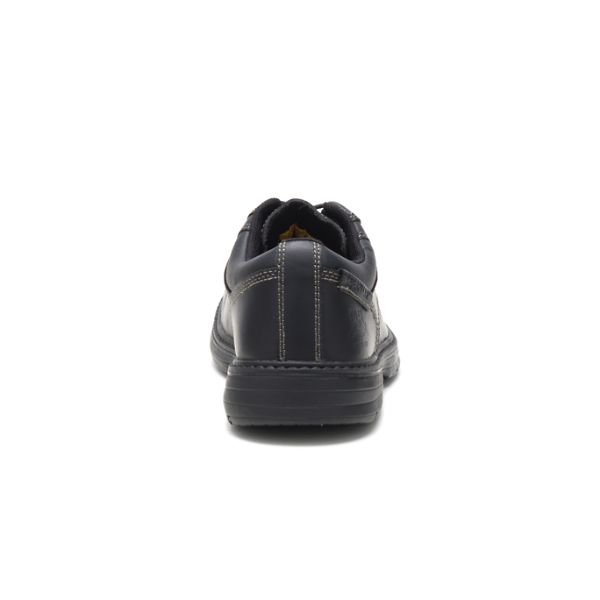 Black Men's Caterpillar Oversee Steel Safety Shoes | US-836597ZGD