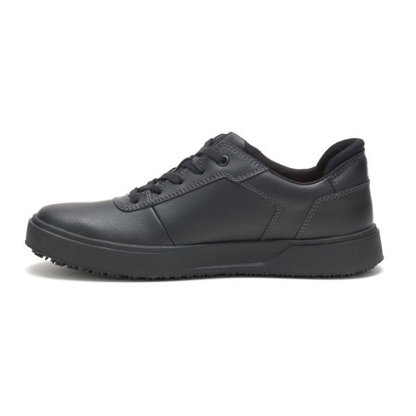 Black Men's Caterpillar ProRush SR Oxford Soft Toe Shoes | US-012879RVH