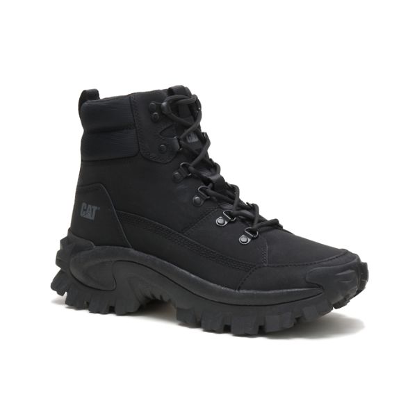 Black Men's Caterpillar Trespass Boots | US-206397RVG