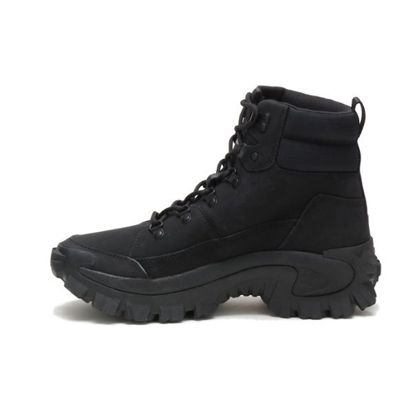 Black Men's Caterpillar Trespass Soft Toe Boots | US-790526IXO