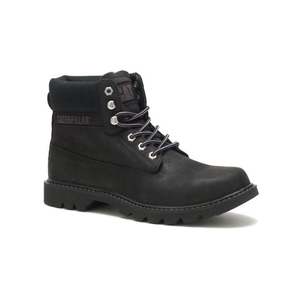 Black Men's Caterpillar eColorado Waterproof Boots | US-157309VJK