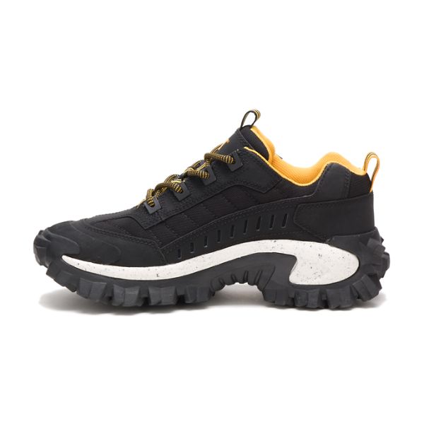 Black / White Men's Caterpillar Intruder Sneakers | US-021938MEZ