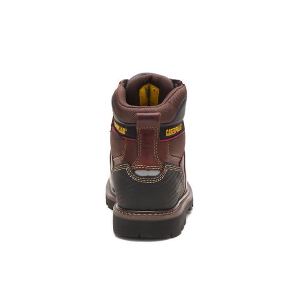 Brown Men's Caterpillar Alaska 2.0 Soft Toe Boots | US-021378NIV