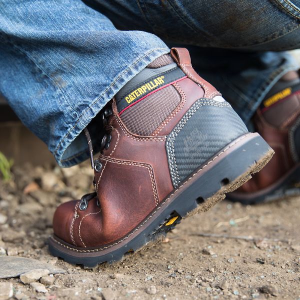 Brown Men's Caterpillar Alaska 2.0 Soft Toe Boots | US-021378NIV