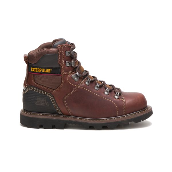 Brown Men\'s Caterpillar Alaska 2.0 Soft Toe Boots | US-021378NIV