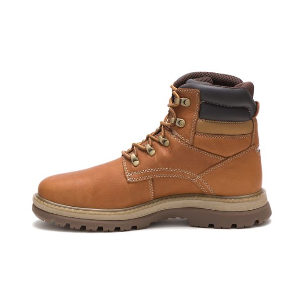 Brown Men's Caterpillar Fairbanks Soft Toe Boots | US-106594SMI