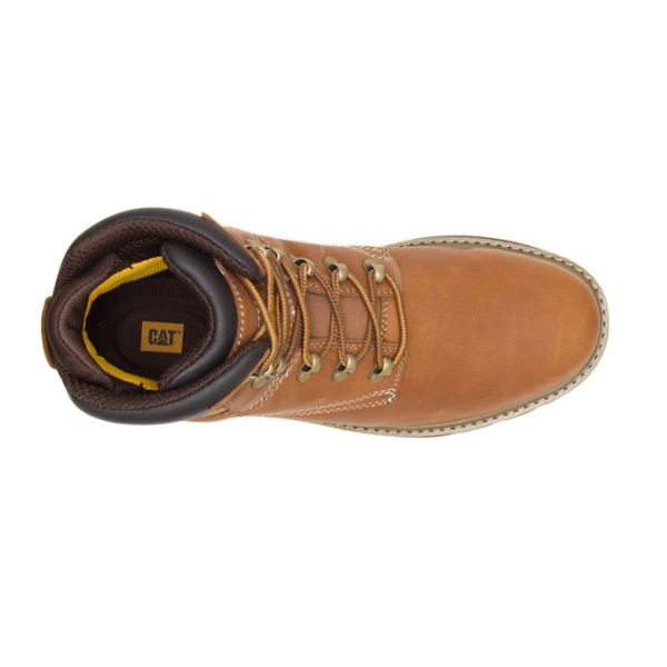 Brown Men's Caterpillar Fairbanks Soft Toe Boots | US-106594SMI