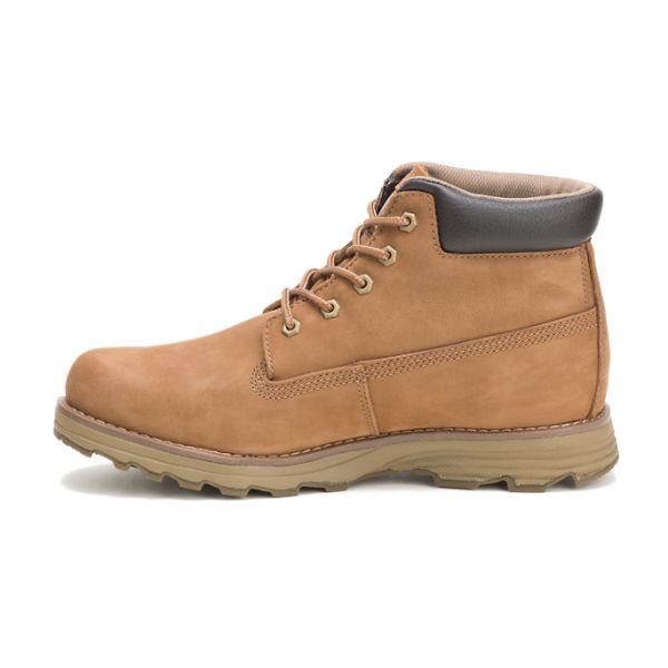 Brown Men's Caterpillar Founder Boots | US-912485ZPH