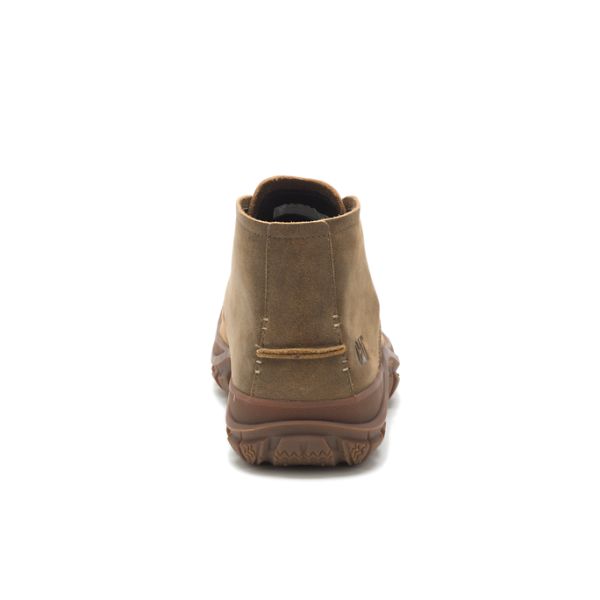 Brown Men's Caterpillar Fused Tri Mid Boots | US-065379WTX