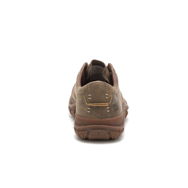 Brown Men's Caterpillar Fused Tri Sneakers | US-186230BXE