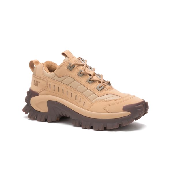 Brown Men's Caterpillar Intruder Sneakers | US-592481UDP