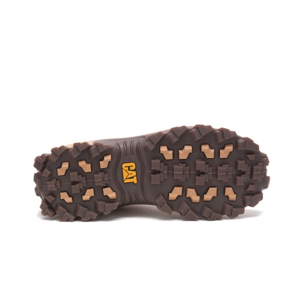 Brown Men's Caterpillar Intruder Sneakers | US-592481UDP