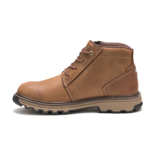 Brown Men's Caterpillar Parker Soft Toe Boots | US-392745HOD