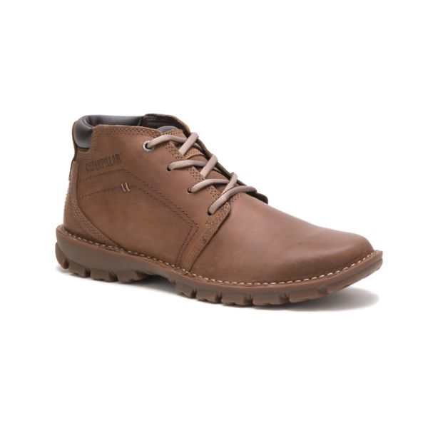 Brown Men's Caterpillar Transform 2.0 Boots | US-864317PDV