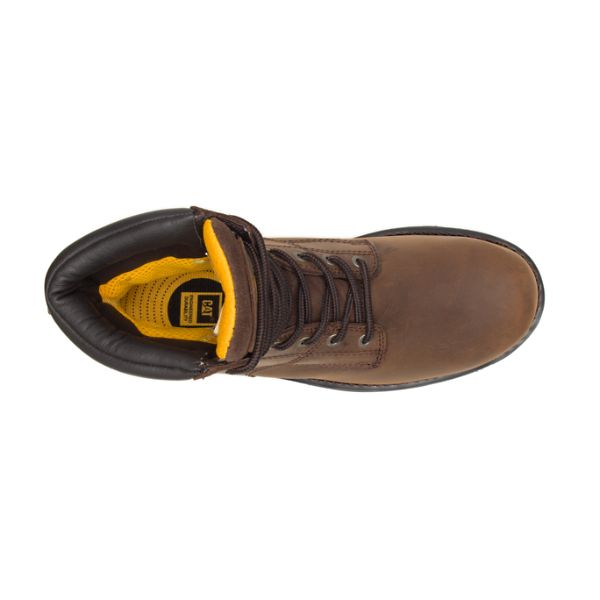 Dark Brown Men's Caterpillar Salvo 8