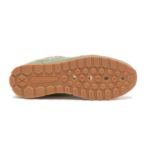 Green Men's Caterpillar CODE Ventura Sneakers | US-971830QXB