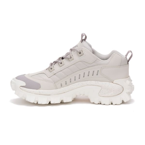 Grey / Beige Men's Caterpillar Intruder Sneakers | US-786059WLF