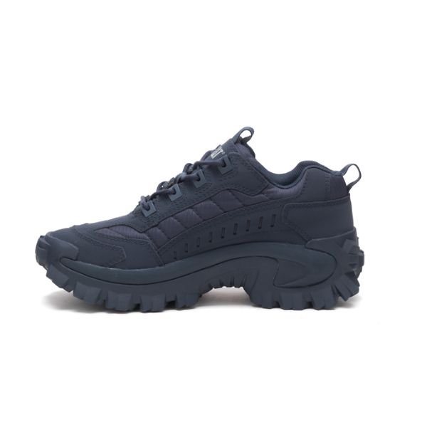 Navy Men's Caterpillar Intruder Sneakers | US-741369JYH