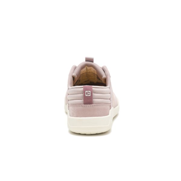 Pink / White Men's Caterpillar CODE Hex Sneakers | US-128907OHI