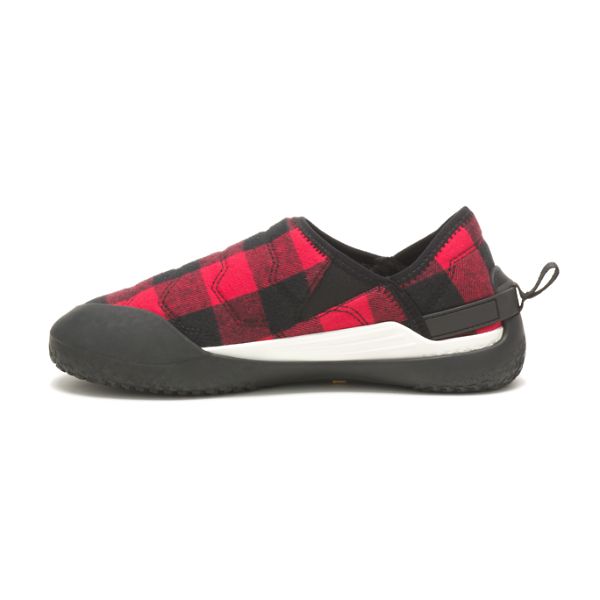 Red / Black / White Men's Caterpillar Crossover Sneakers | US-094276ODF