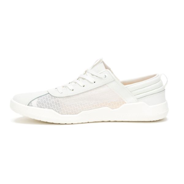 White Women's Caterpillar CODE Hex Vent Sneakers | US-472610BYX