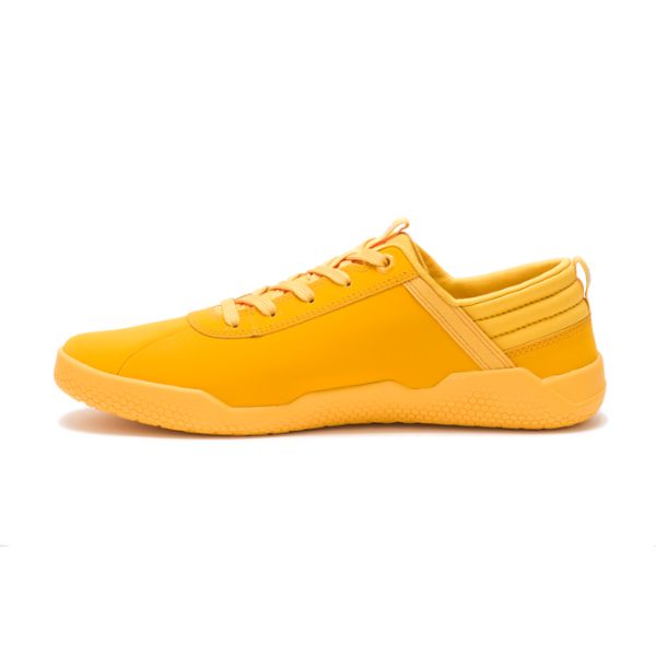 Yellow Men's Caterpillar CODE Hex Sneakers | US-615489HDL