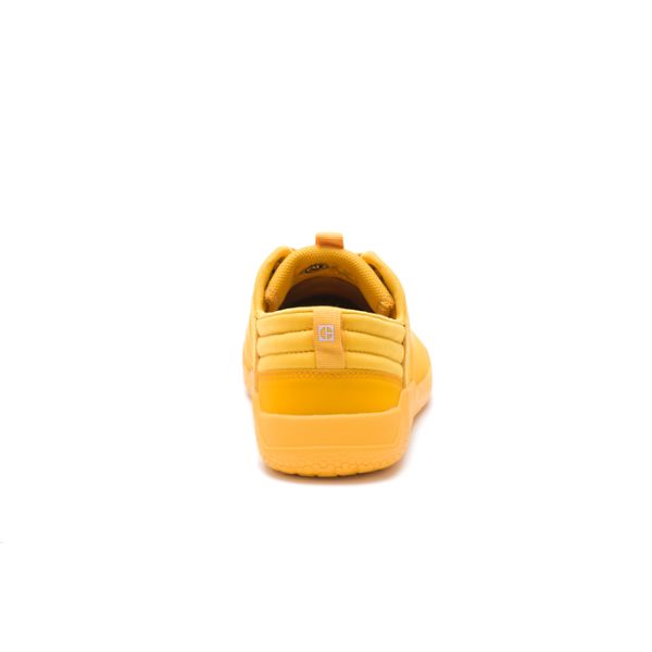 Yellow Men's Caterpillar CODE Hex Sneakers | US-615489HDL