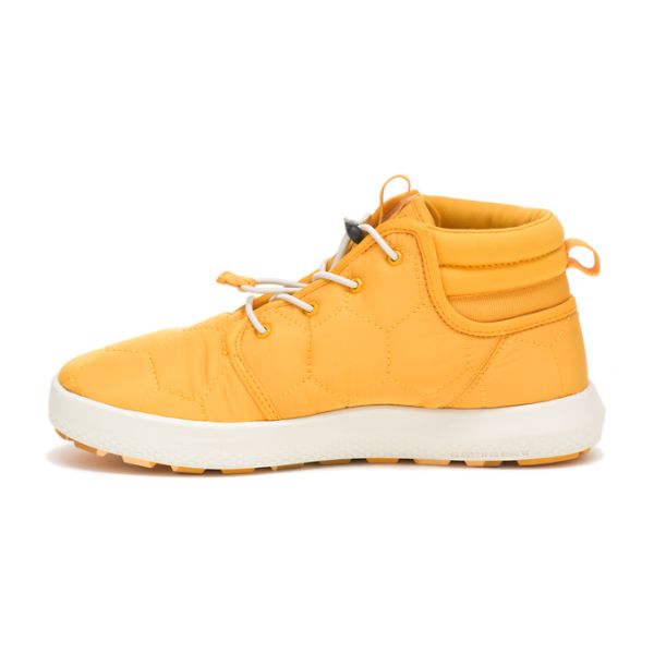 Yellow / White Men's Caterpillar CODE Scout Mid Soft Toe Shoes | US-167450OXJ