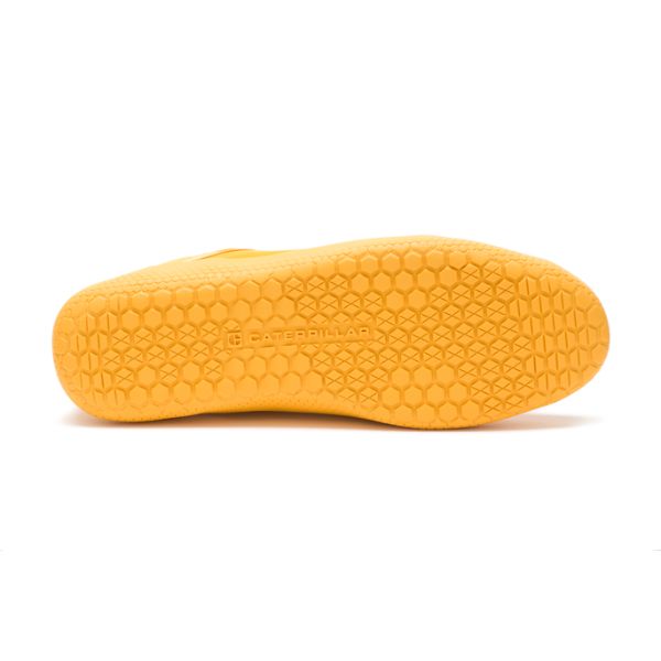 Yellow Women's Caterpillar CODE Hex Sneakers | US-081256LAI